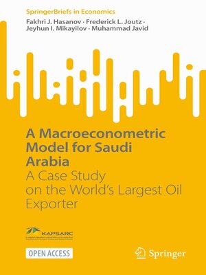 cover image of A Macroeconometric Model for Saudi Arabia